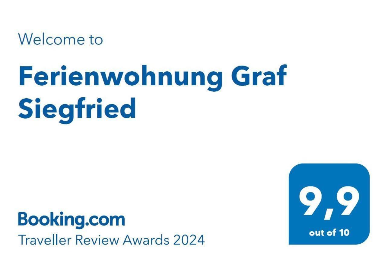 Ferienwohnung Graf Siegfried Saarburg Exteriör bild
